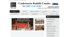 Desktop Screenshot of conferenciasrodolfocanales.com